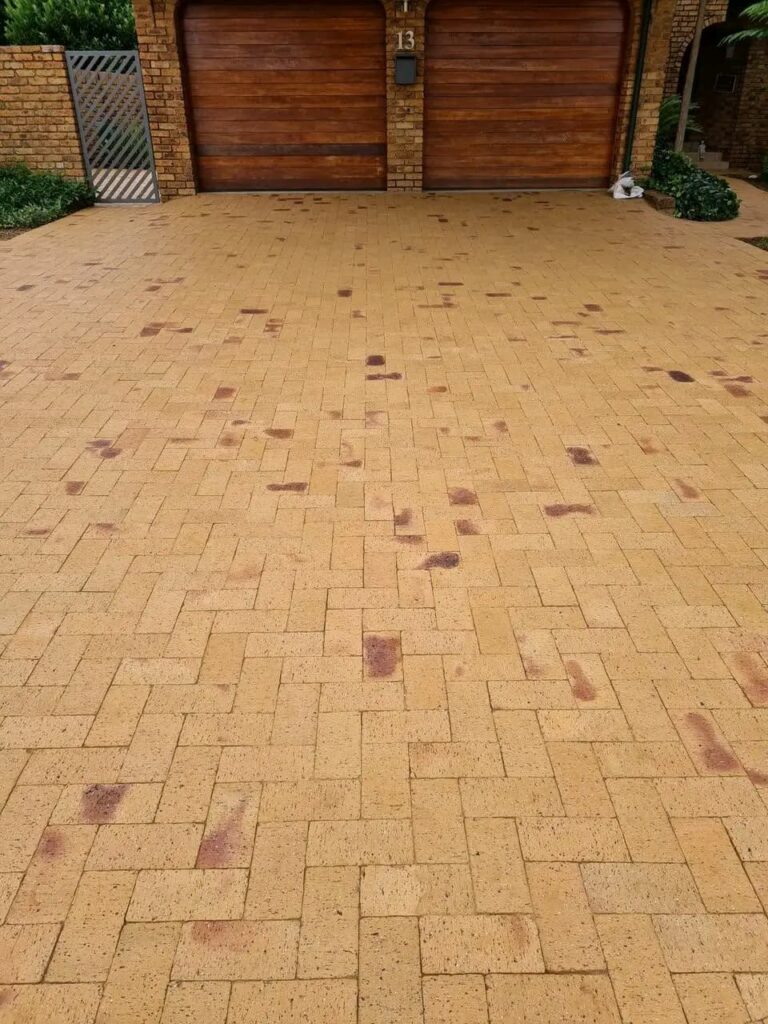 Clay Cederberg pavery for front courtyard